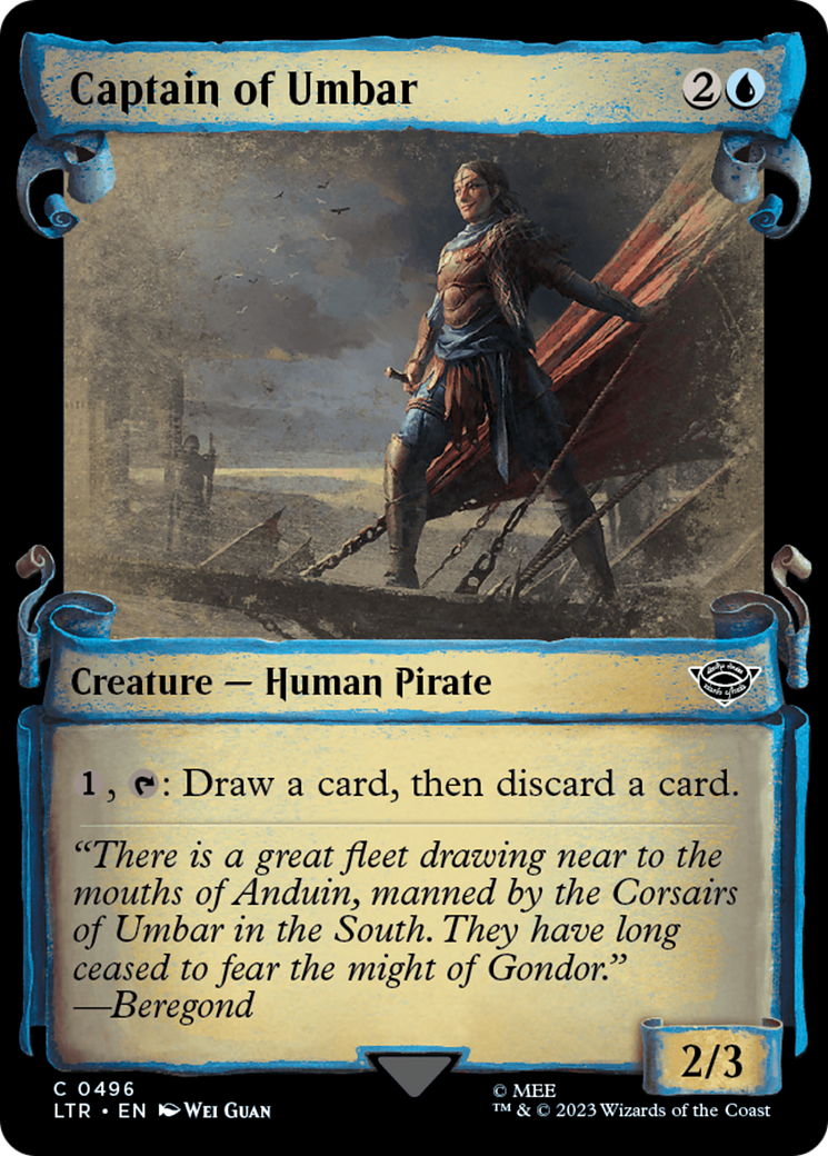 Captain of Umbar [The Lord of the Rings: Tales of Middle-Earth Showcase Scrolls] | Webway Games