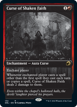 Curse of Shaken Faith [Innistrad: Double Feature] | Webway Games