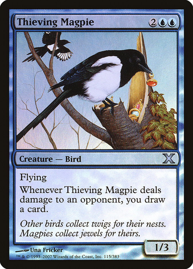 Thieving Magpie (Premium Foil) [Tenth Edition] | Webway Games