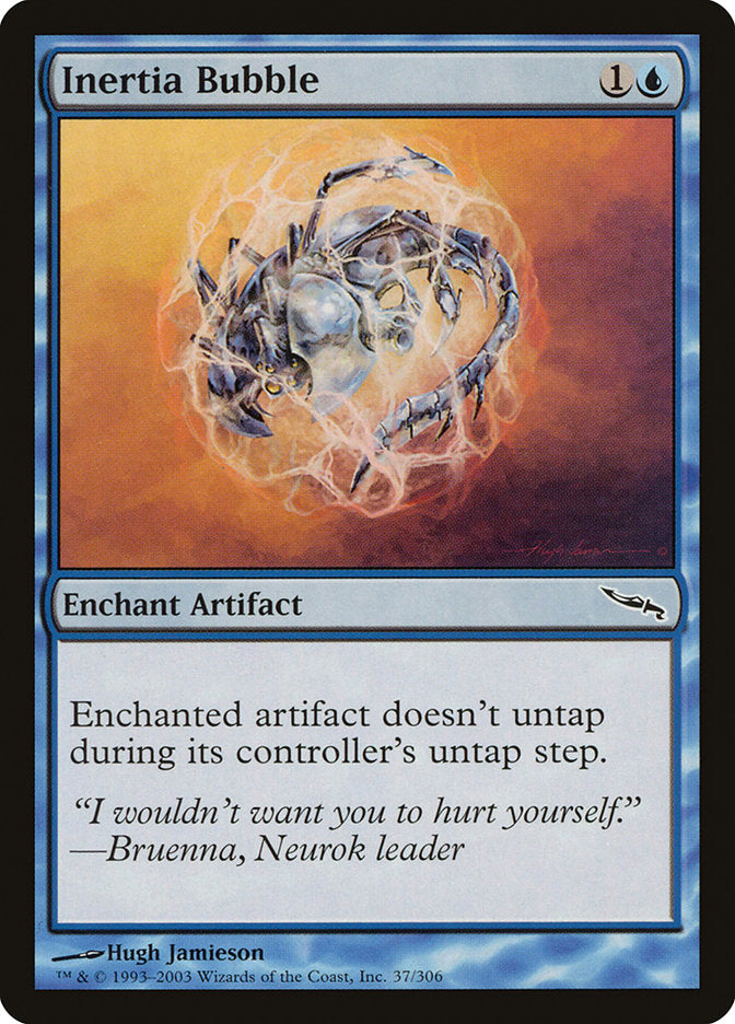 Inertia Bubble [Mirrodin] | Webway Games