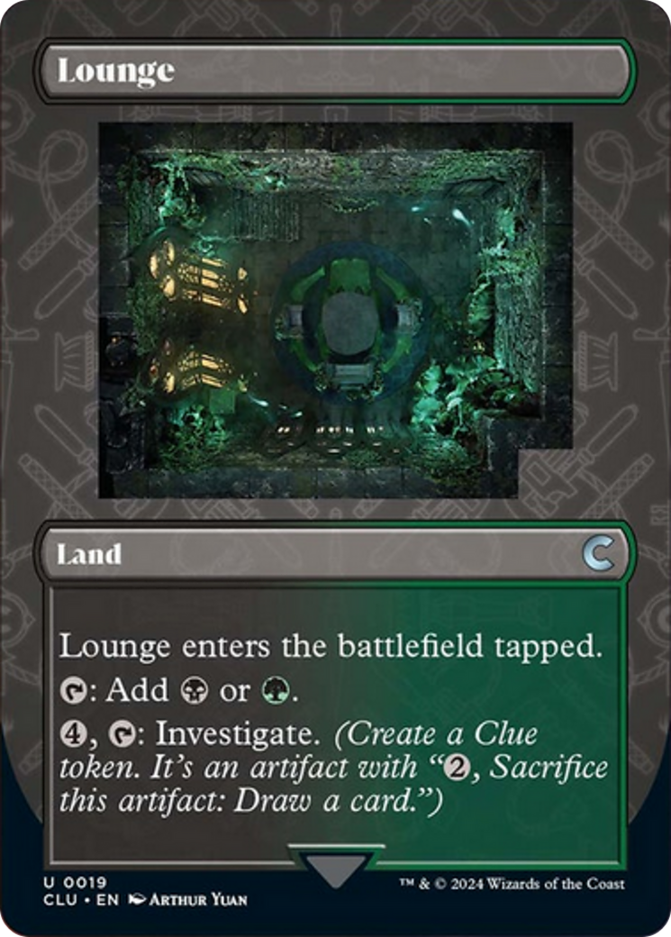 Lounge (Borderless) [Ravnica: Clue Edition] | Webway Games
