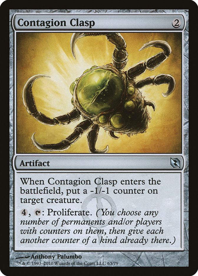 Contagion Clasp [Duel Decks: Elspeth vs. Tezzeret] | Webway Games