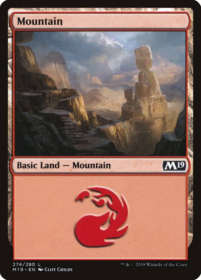 Mountain (#274) [Core Set 2019] | Webway Games