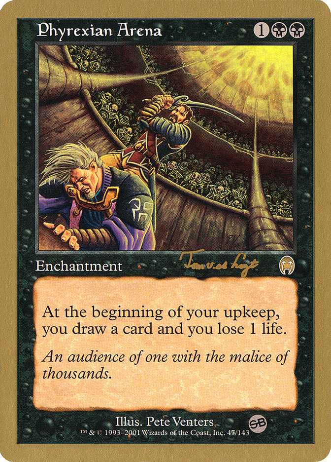 Phyrexian Arena (Tom van de Logt) (SB) [World Championship Decks 2001] | Webway Games