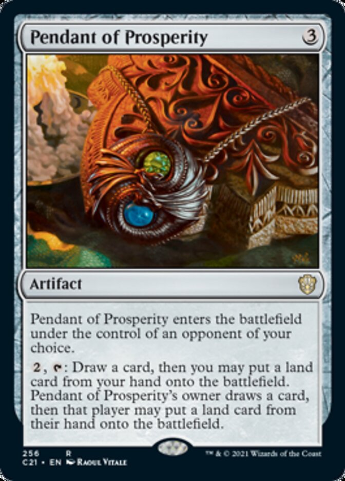 Pendant of Prosperity [Commander 2021] | Webway Games