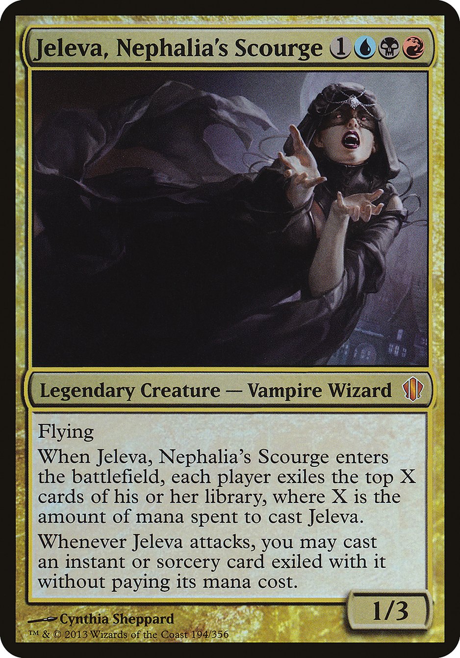 Jeleva, Nephalia's Scourge (Commander 2013) [Commander 2013 Oversized] | Webway Games