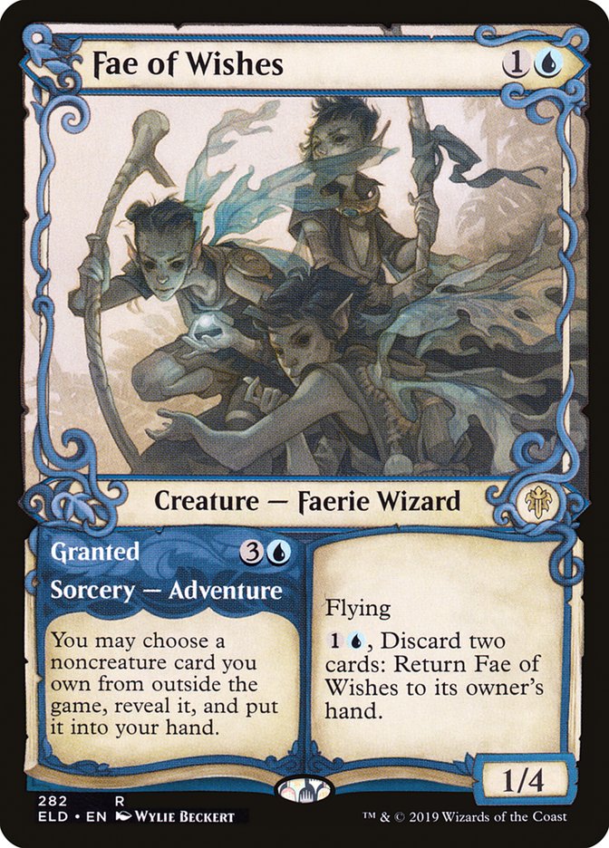 Fae of Wishes // Granted (Showcase) [Throne of Eldraine] | Webway Games