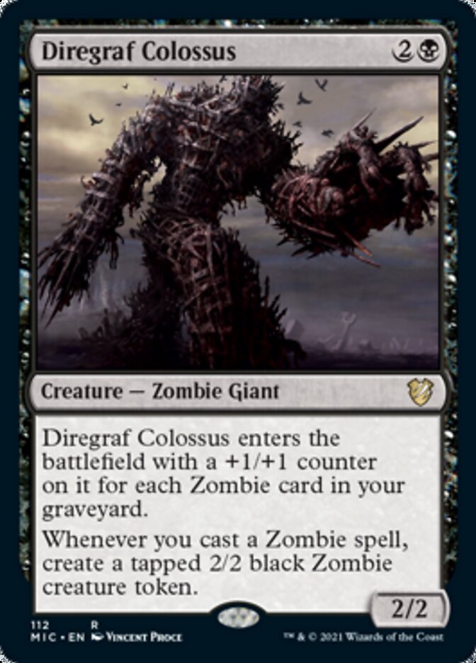 Diregraf Colossus [Innistrad: Midnight Hunt Commander] | Webway Games