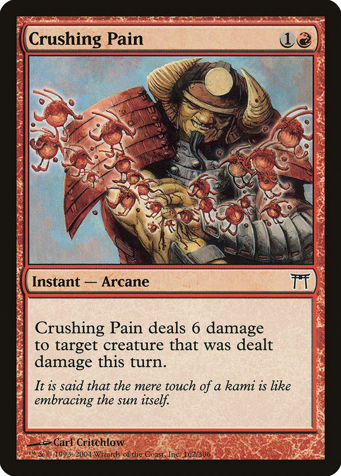 Crushing Pain [Champions of Kamigawa] | Webway Games