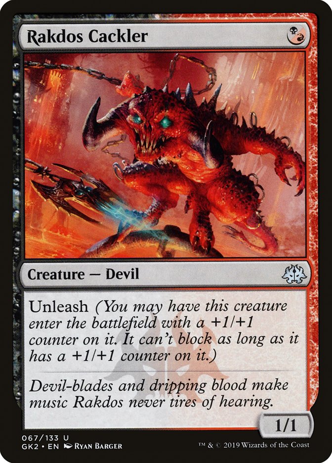 Rakdos Cackler [Ravnica Allegiance Guild Kit] | Webway Games