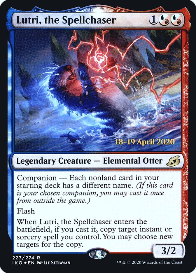 Lutri, the Spellchaser  [Ikoria: Lair of Behemoths Prerelease Promos] | Webway Games