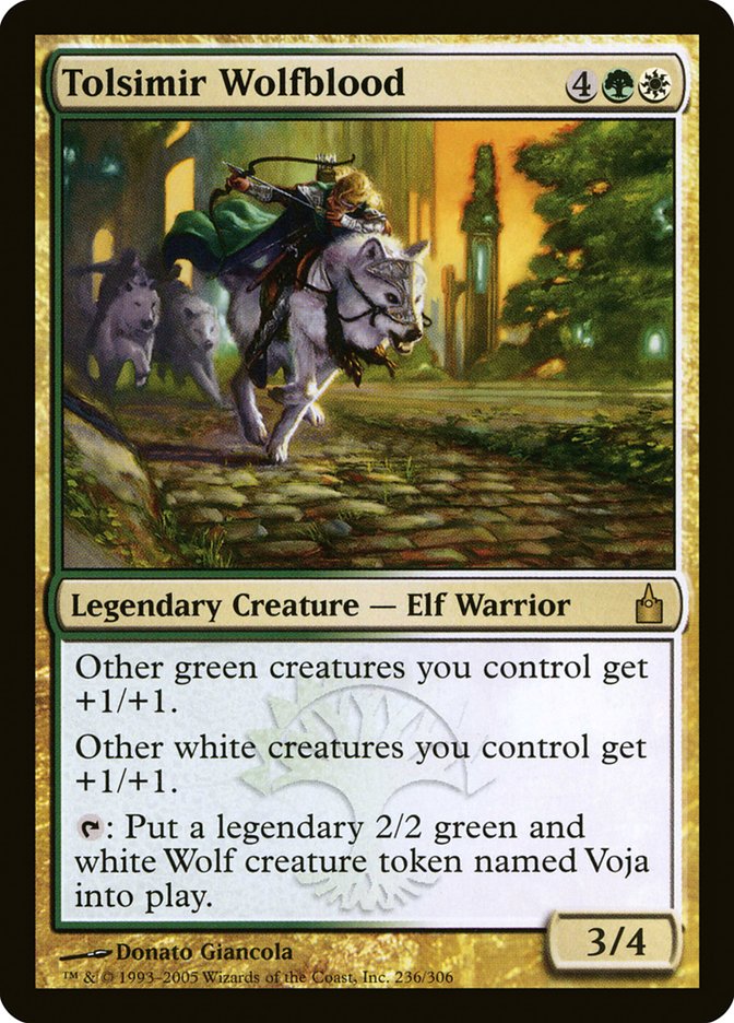 Tolsimir Wolfblood [Ravnica: City of Guilds] | Webway Games