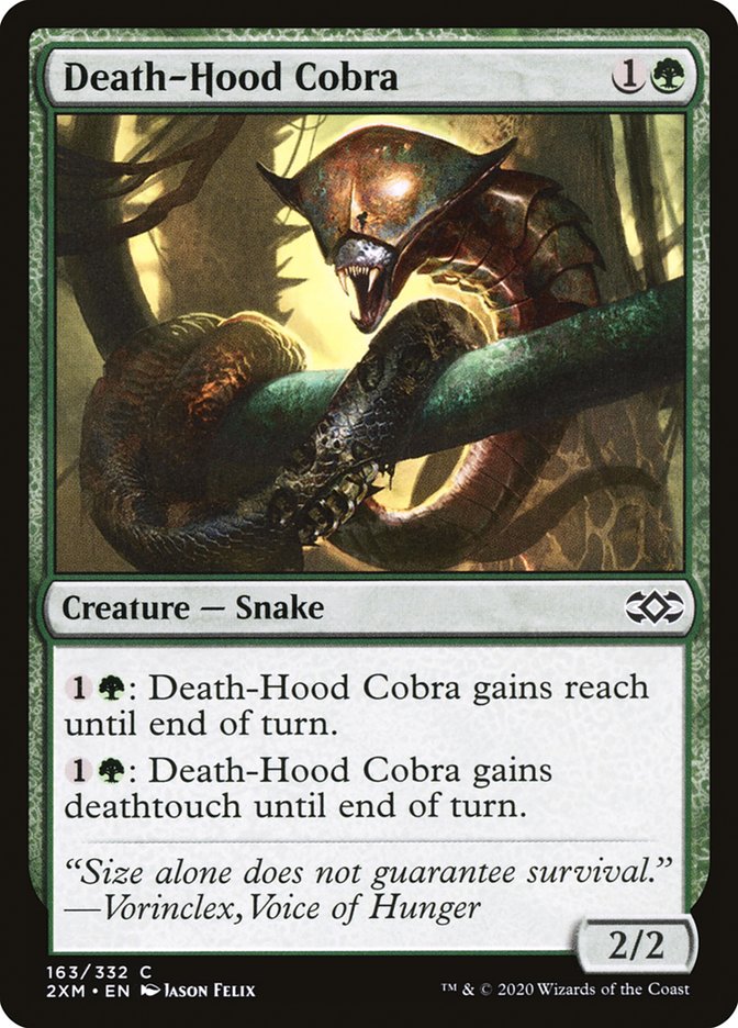 Death-Hood Cobra [Double Masters] | Webway Games