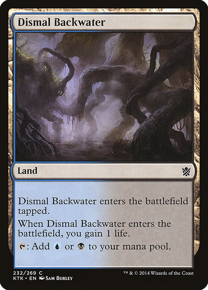 Dismal Backwater [Khans of Tarkir] | Webway Games