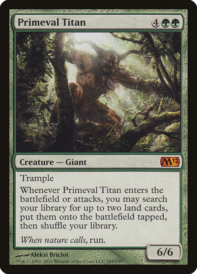 Primeval Titan [Magic 2012] | Webway Games