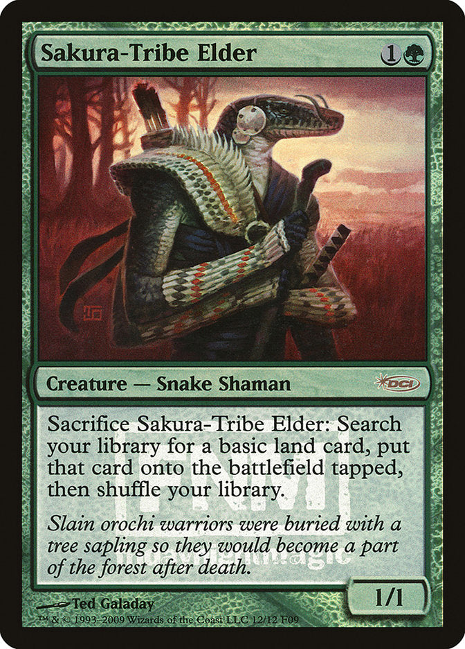 Sakura-Tribe Elder [Friday Night Magic 2009] | Webway Games