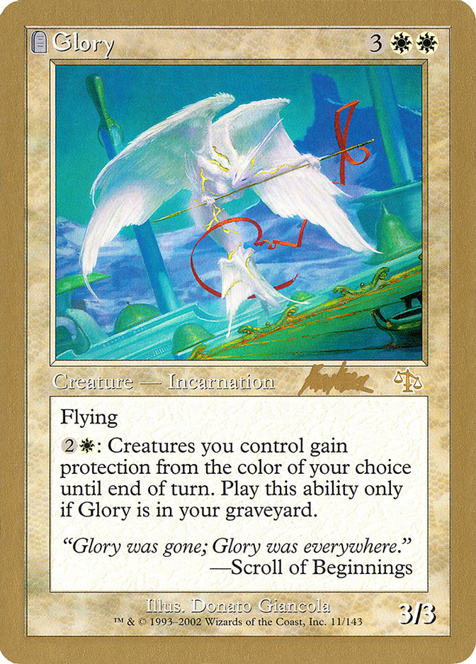 Glory (Brian Kibler) [World Championship Decks 2002] | Webway Games