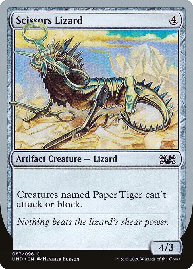Scissors Lizard [Unsanctioned] | Webway Games