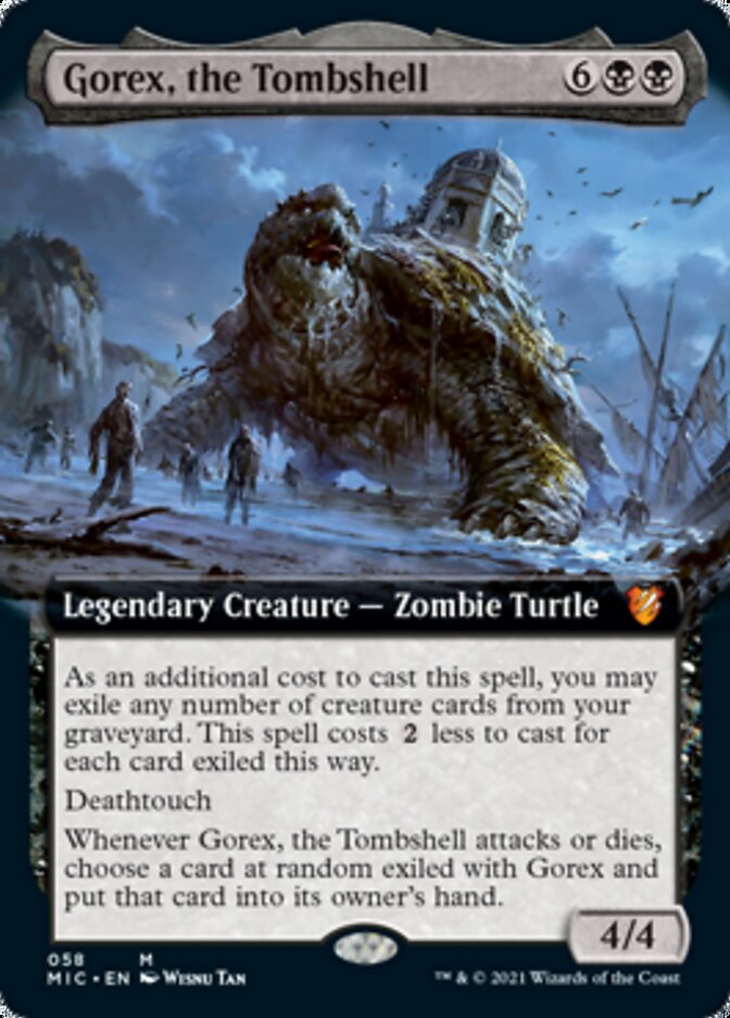 Gorex, the Tombshell (Extended) [Innistrad: Midnight Hunt Commander] | Webway Games