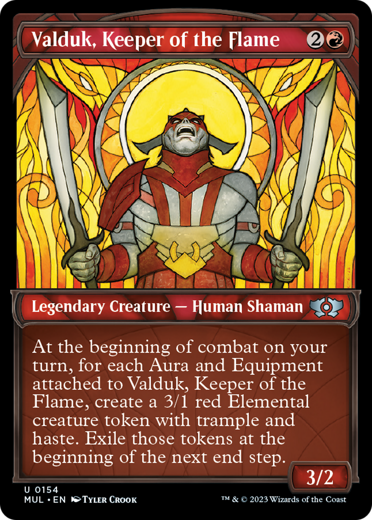 Valduk, Keeper of the Flame (Halo Foil) [Multiverse Legends] | Webway Games