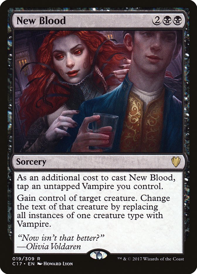 New Blood [Commander 2017] | Webway Games
