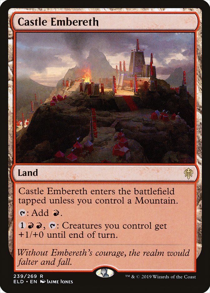 Castle Embereth [Throne of Eldraine] | Webway Games