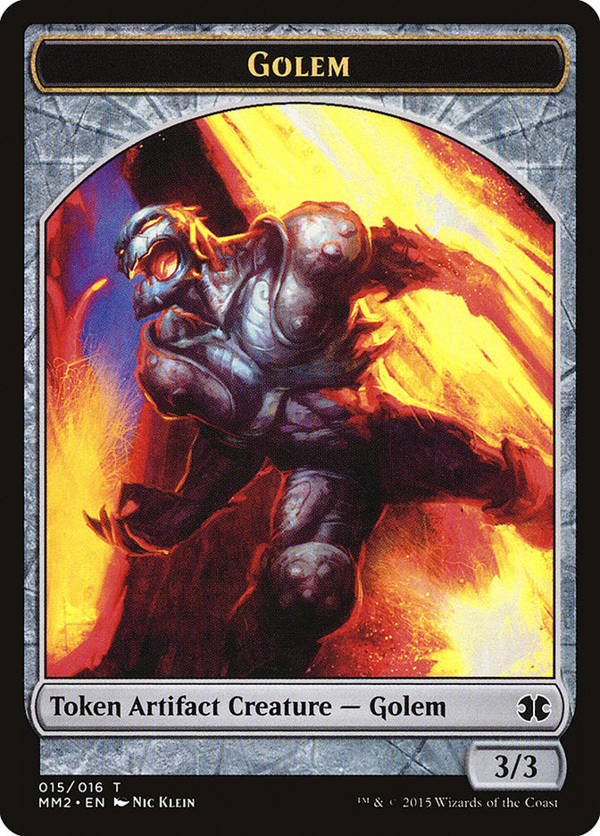 Golem [Modern Masters 2015 Tokens] | Webway Games