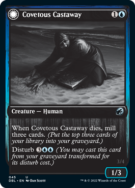 Covetous Castaway // Ghostly Castigator [Innistrad: Double Feature] | Webway Games