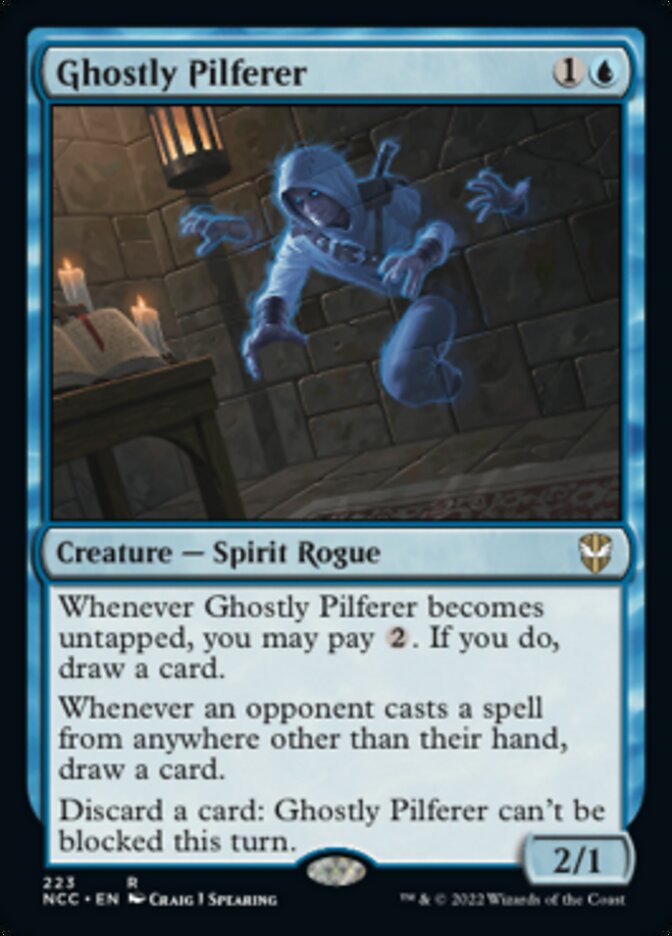 Ghostly Pilferer [Streets of New Capenna Commander] | Webway Games