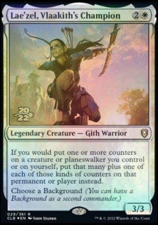 Lae'zel, Vlaakith's Champion [Commander Legends: Battle for Baldur's Gate Prerelease Promos] | Webway Games