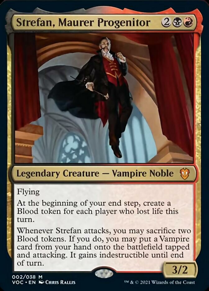 Strefan, Maurer Progenitor [Innistrad: Crimson Vow Commander] | Webway Games
