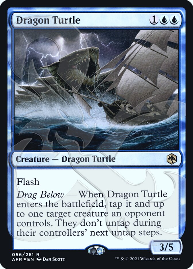 Dragon Turtle (Ampersand Promo) [Dungeons & Dragons: Adventures in the Forgotten Realms Promos] | Webway Games