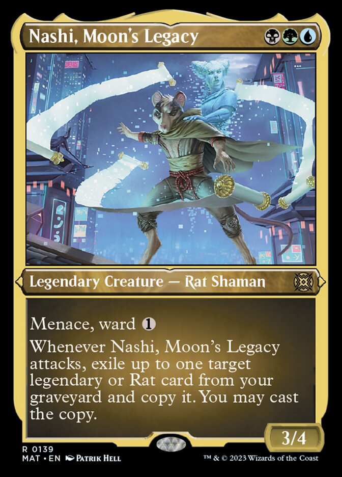 Nashi, Moon's Legacy (Foil Etched) [March of the Machine: The Aftermath] | Webway Games