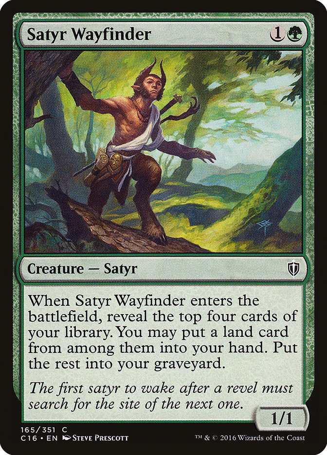 Satyr Wayfinder [Commander 2016] | Webway Games