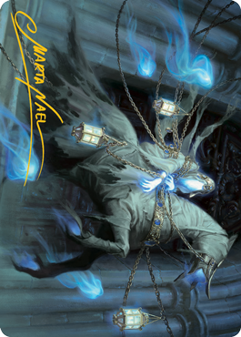 Patrician Geist Art Card (Gold-Stamped Signature) [Innistrad: Midnight Hunt Art Series] | Webway Games