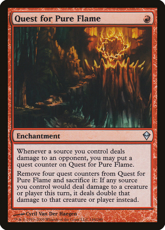 Quest for Pure Flame [Zendikar] | Webway Games