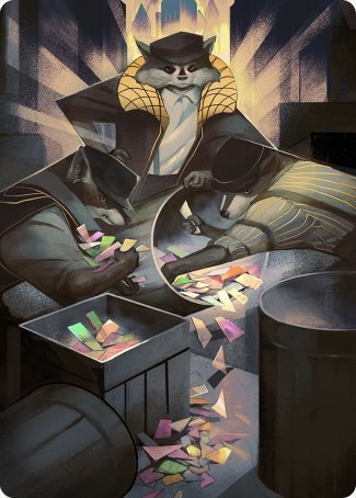 Masked Bandits Art Card [Streets of New Capenna Art Series] | Webway Games