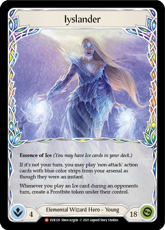 Iyslander [EVR120] (Everfest)  1st Edition Rainbow Foil | Webway Games