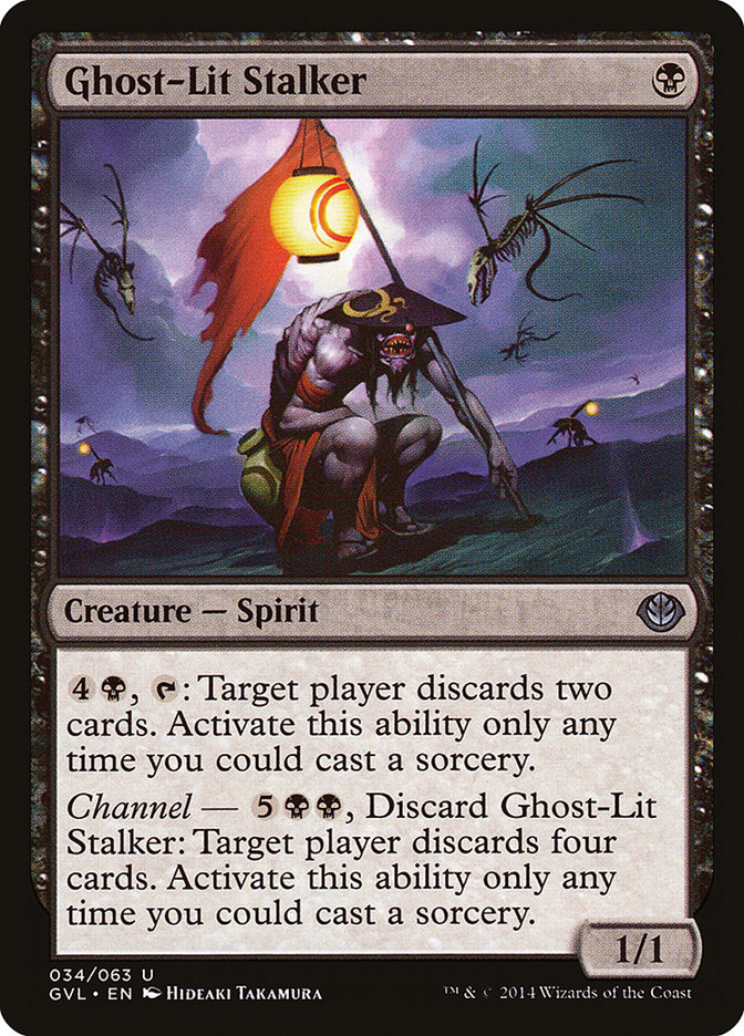 Ghost-Lit Stalker (Garruk vs. Liliana) [Duel Decks Anthology] | Webway Games