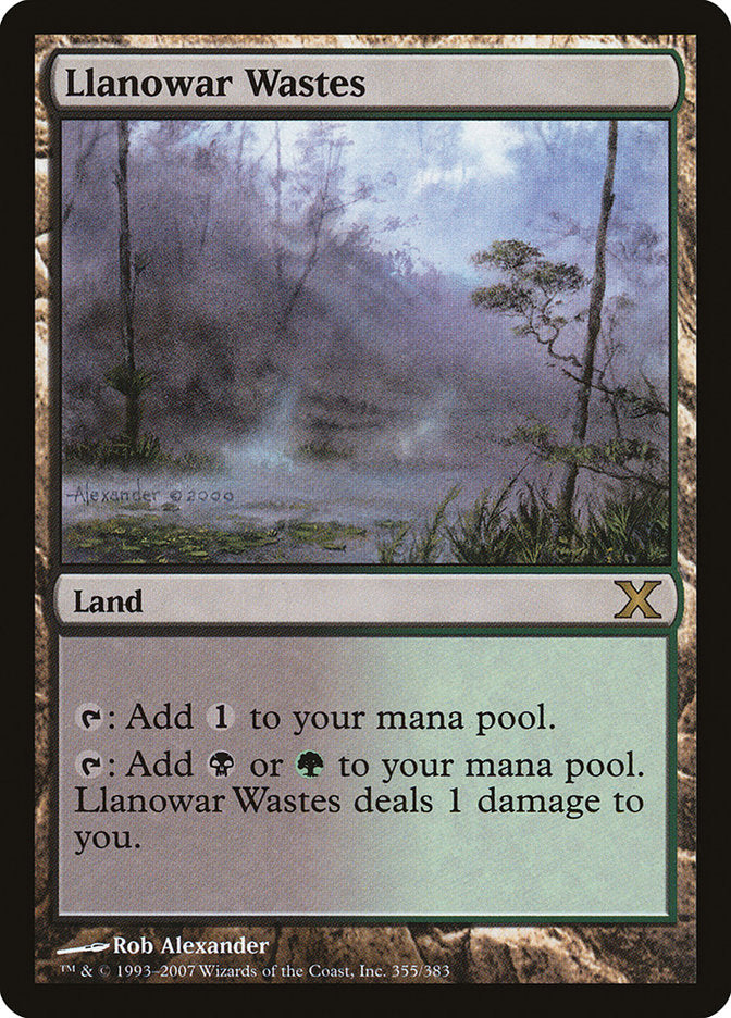 Llanowar Wastes [Tenth Edition] | Webway Games