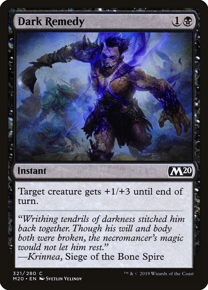 Dark Remedy [Core Set 2020] | Webway Games