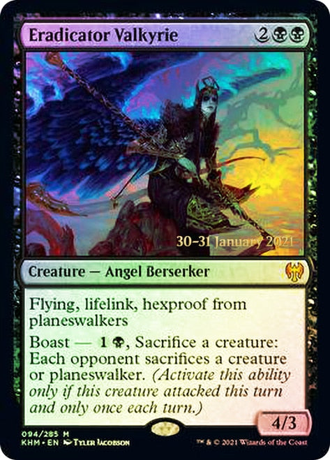 Eradicator Valkyrie  [Kaldheim Prerelease Promos] | Webway Games