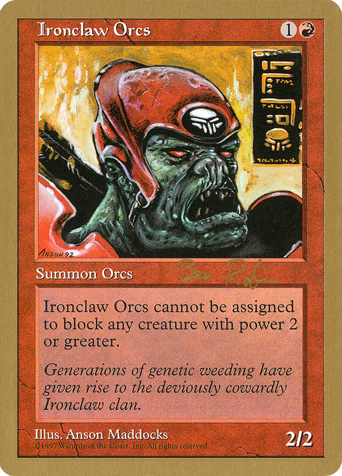 Ironclaw Orcs (Ben Rubin) [World Championship Decks 1998] | Webway Games