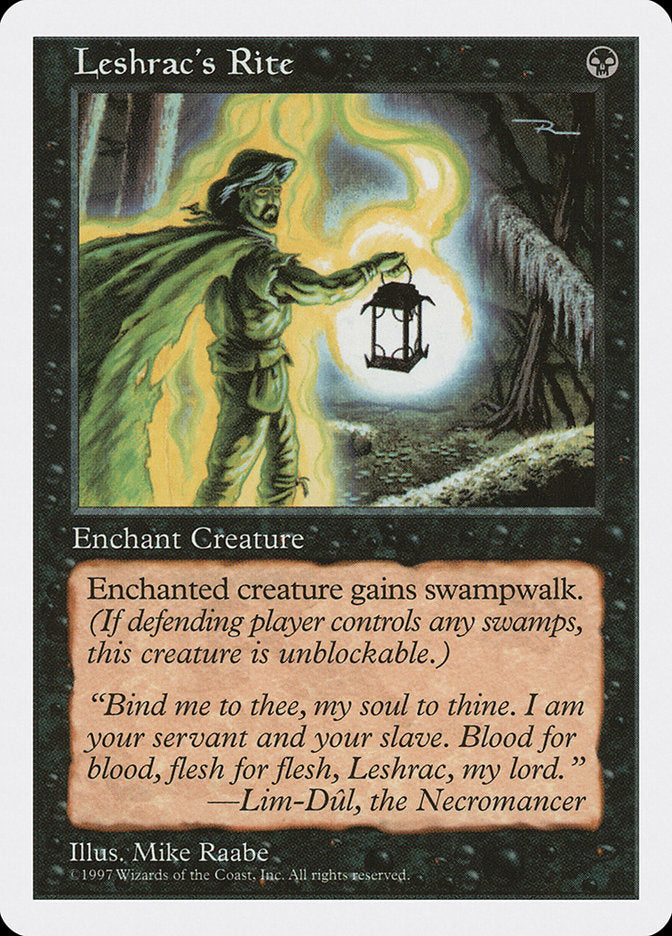 Leshrac's Rite [Fifth Edition] | Webway Games