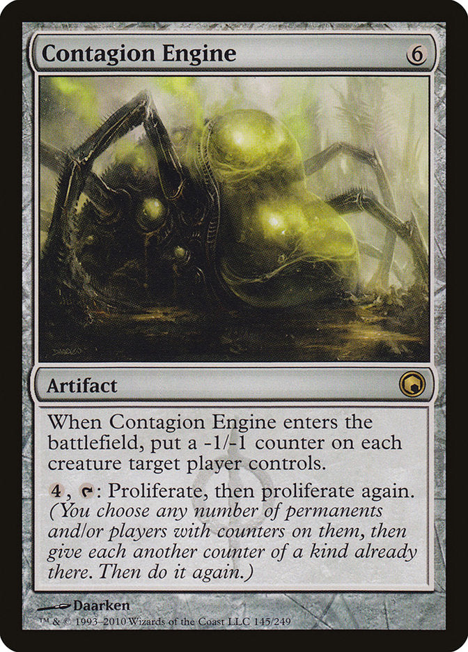 Contagion Engine [Scars of Mirrodin] | Webway Games