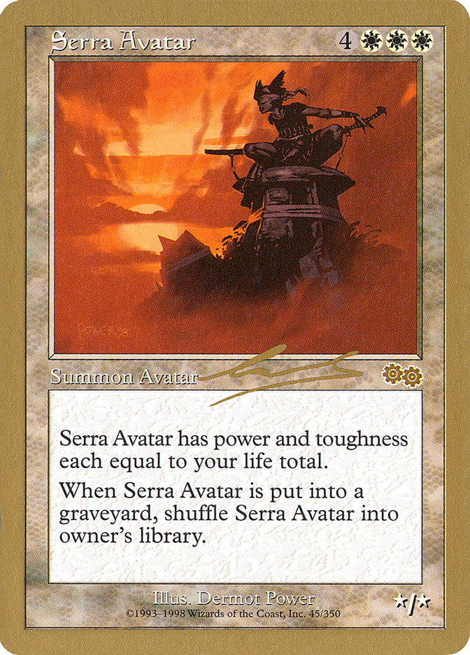 Serra Avatar (Nicolas Labarre) [World Championship Decks 2000] | Webway Games