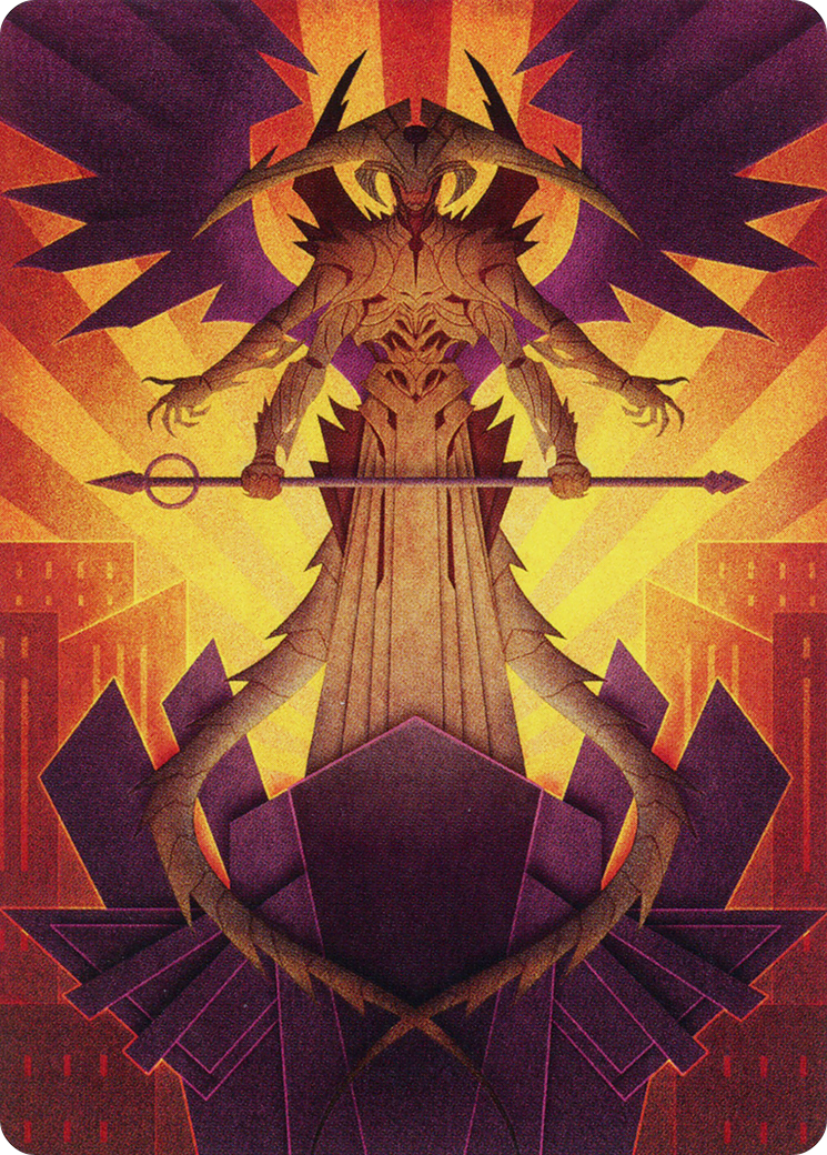 Atraxa, Praetors' Voice Art Card [March of the Machine Art Series] | Webway Games