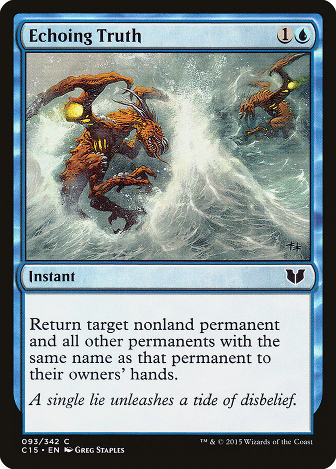 Echoing Truth [Commander 2015] | Webway Games