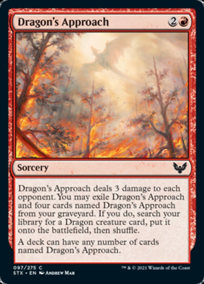 Dragon's Approach [Strixhaven: School of Mages] | Webway Games