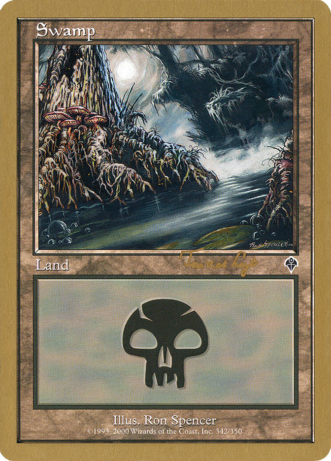 Swamp (tvdl342) (Tom van de Logt) [World Championship Decks 2001] | Webway Games